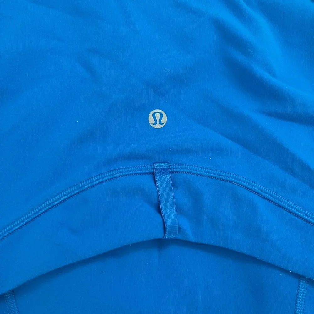 lululemon athletica Blue Full-Zip Athletic Jacket